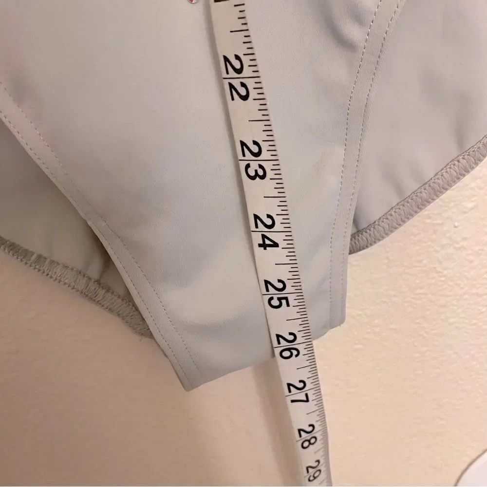 Weissman solo custom Dance costume gray Long Poet Sleeve Leotard MT11817 SA - Picture 8 of 12